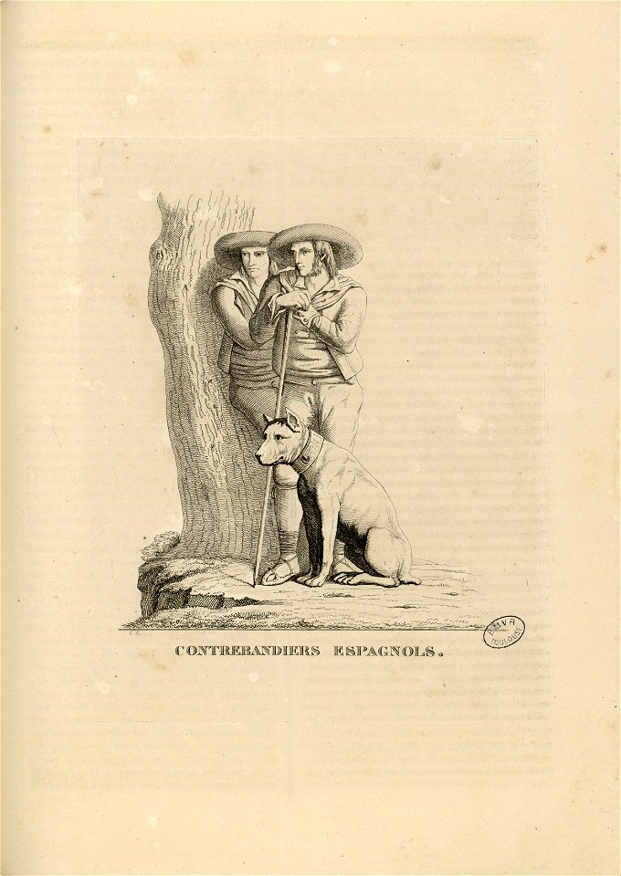 Contrebandiers espagnols - Fonds Ancely - B315556101 A PELERIN 103