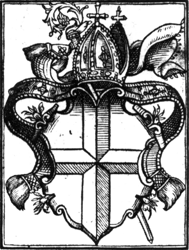 Constitutiones et decreta synodalia Konstanz 1567 Wappen Bistum