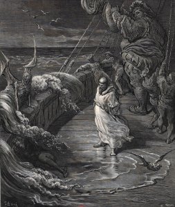 Contenance de Panurge pendant la temête - Chapitre XIX du Quart Livre