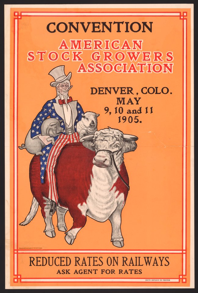 Convention, American Stock Growers Association, Denver, Colo., May 9, 10 and 11, 1905. LCCN2014646819