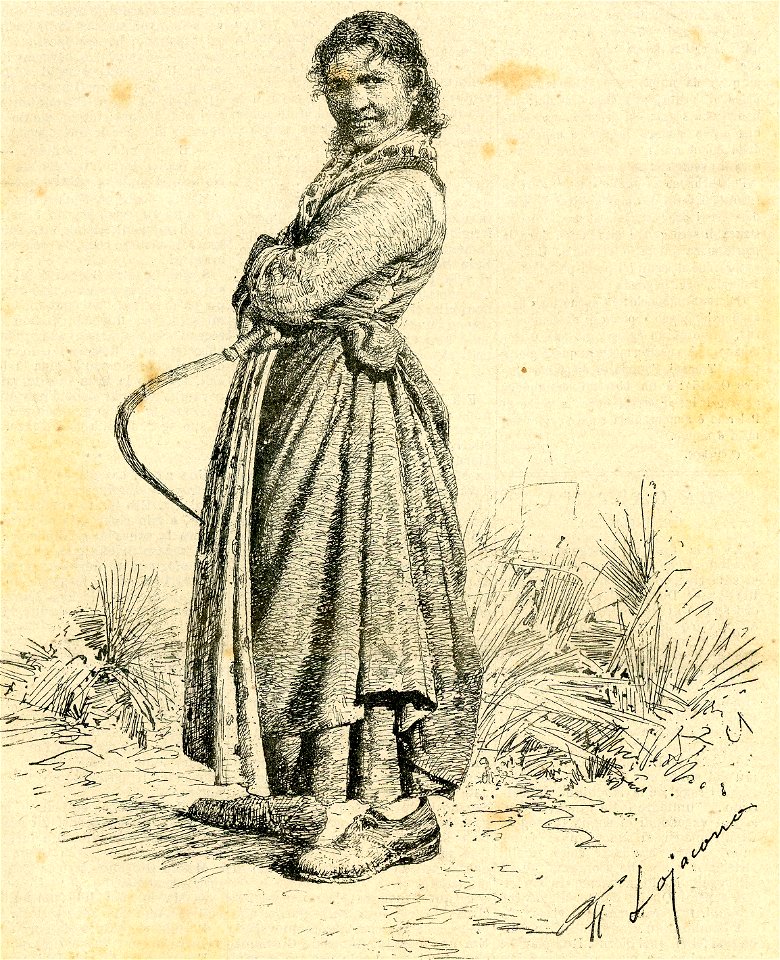 Contadina dei dintorni di Palermo