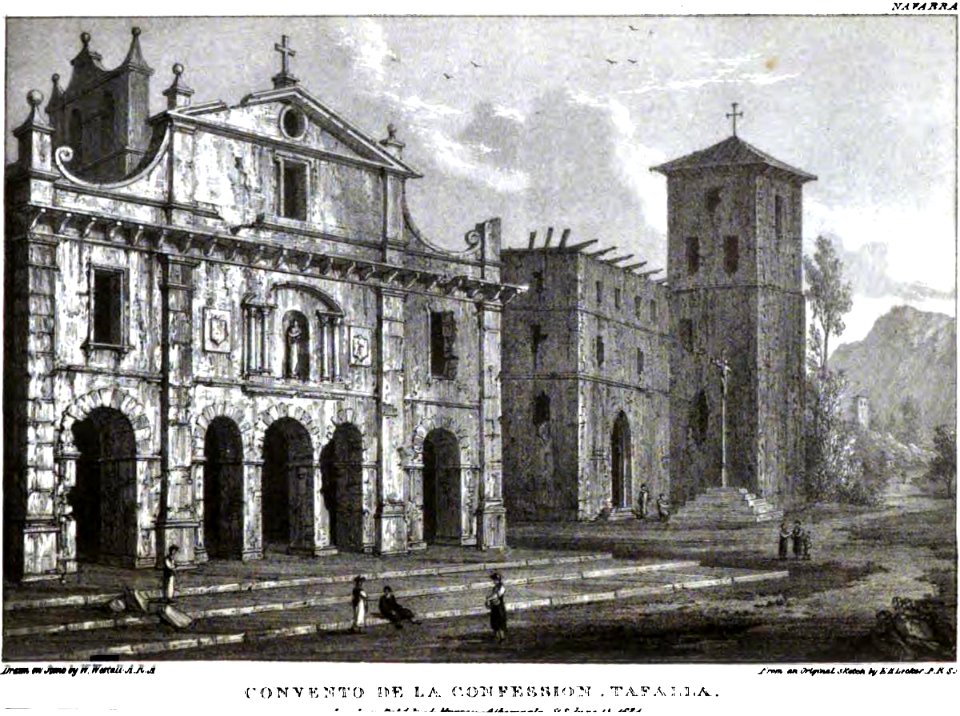 Convento de la Confession, Tafalla, 1824 Edward Hawke Locker