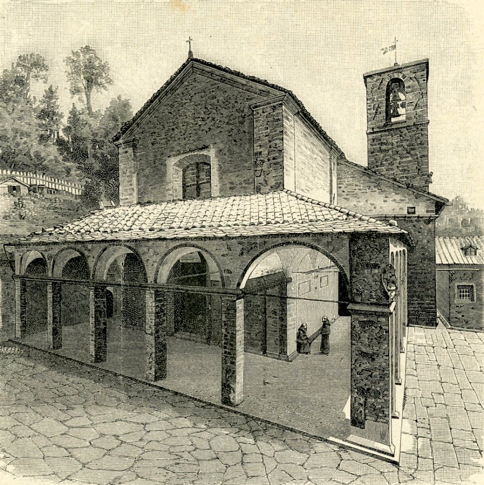 Convento della Verna Facciata della chiesa principale
