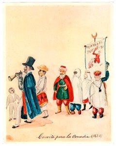 Convite para la comedia (1830)