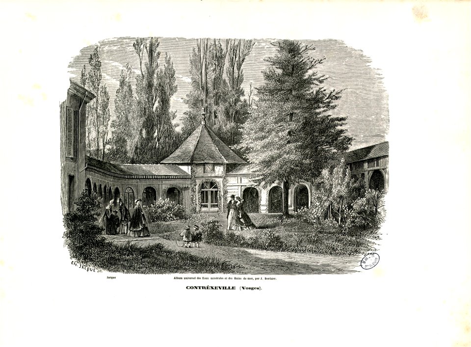 Contrexéville (Vosges) - Fonds Ancely - B315556101 A BERTHIER 086