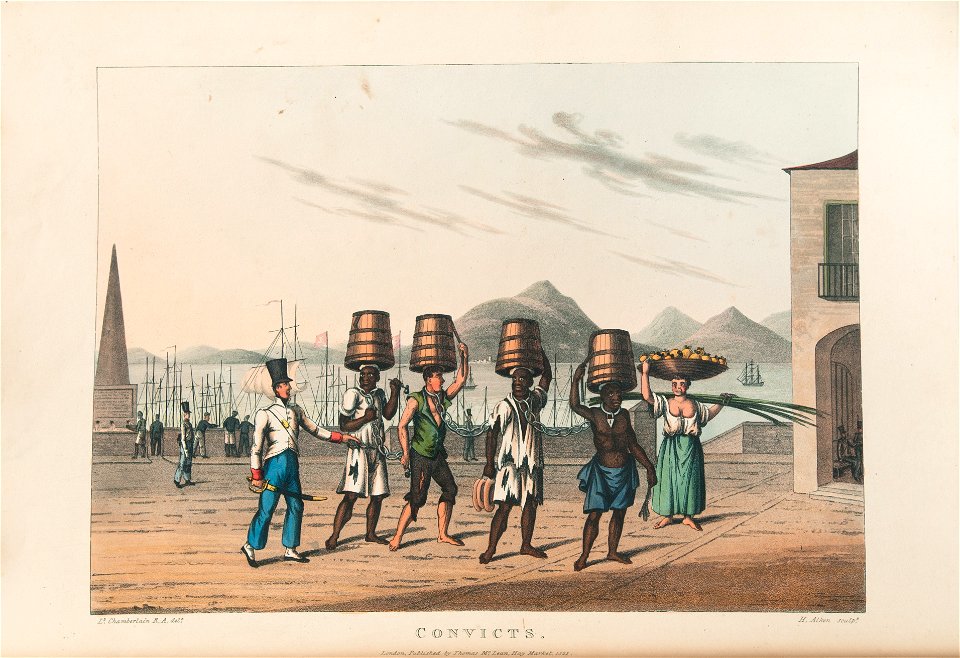 Convicts (2), da Coleção Brasiliana Iconográfica