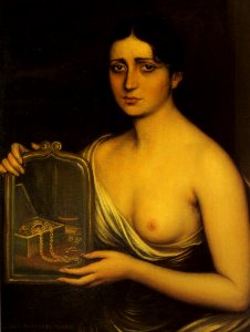 Contrariedad by Julio Romero de Torres