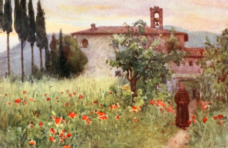 Convent of San Cosimato by Alberto Pisa (1905)