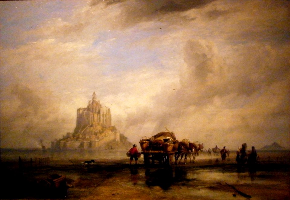 Cooke, Edward William - Mont Saint-Michel, Normandie