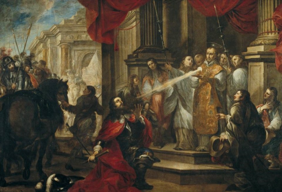 Conversión del duque de Aquitania