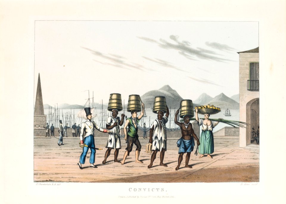 Convicts (3), da Coleção Brasiliana Iconográfica