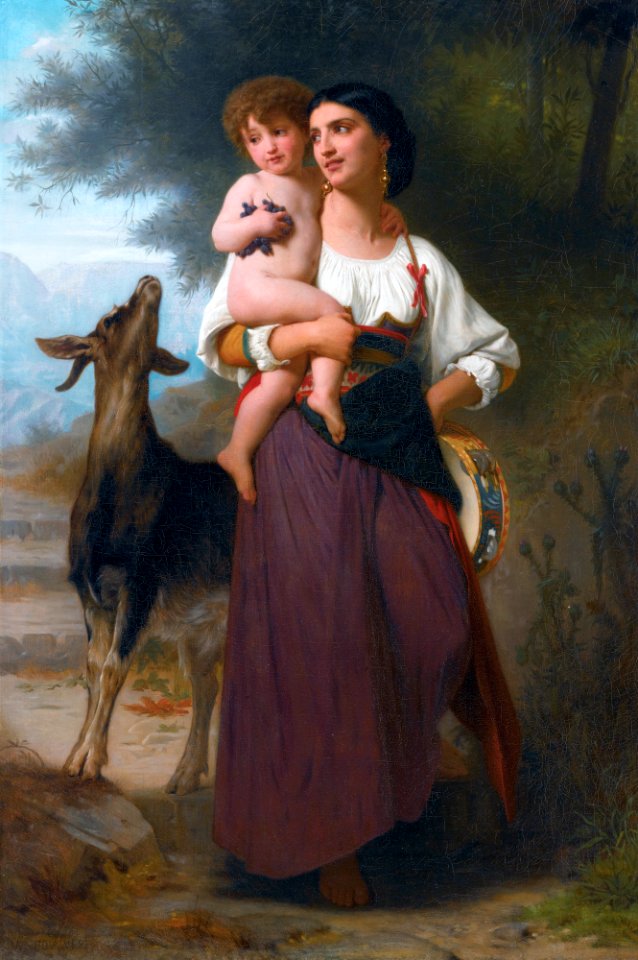 Convoitise, by William-Adolphe Bouguereau