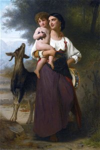 Convoitise, by William-Adolphe Bouguereau
