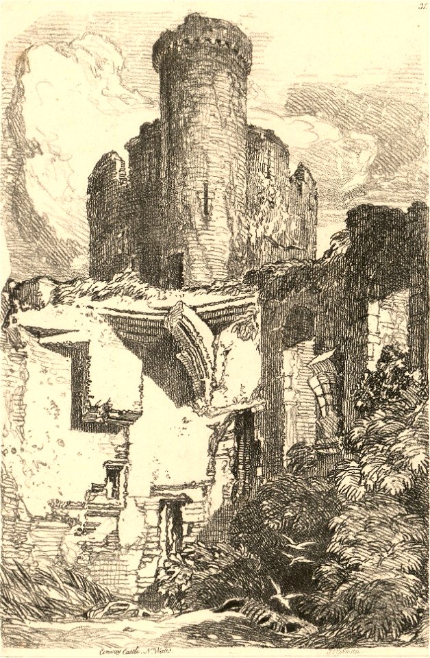 Conway Castle, n. Wales