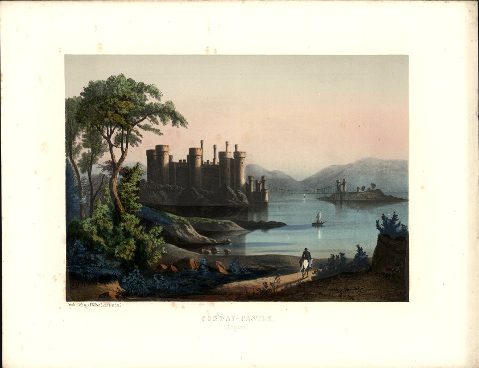 Conway-Castle, England, objectnr A 58883