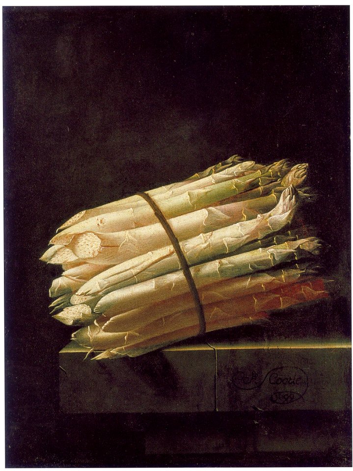 Adriaen Coorte - Still Life of Asparagus