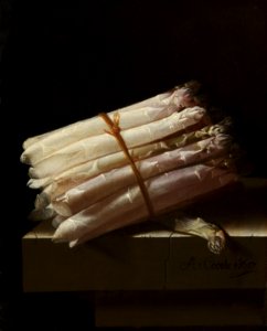 Stilleven met asperges Rijksmuseum SK-A-2099. Free illustration for personal and commercial use.