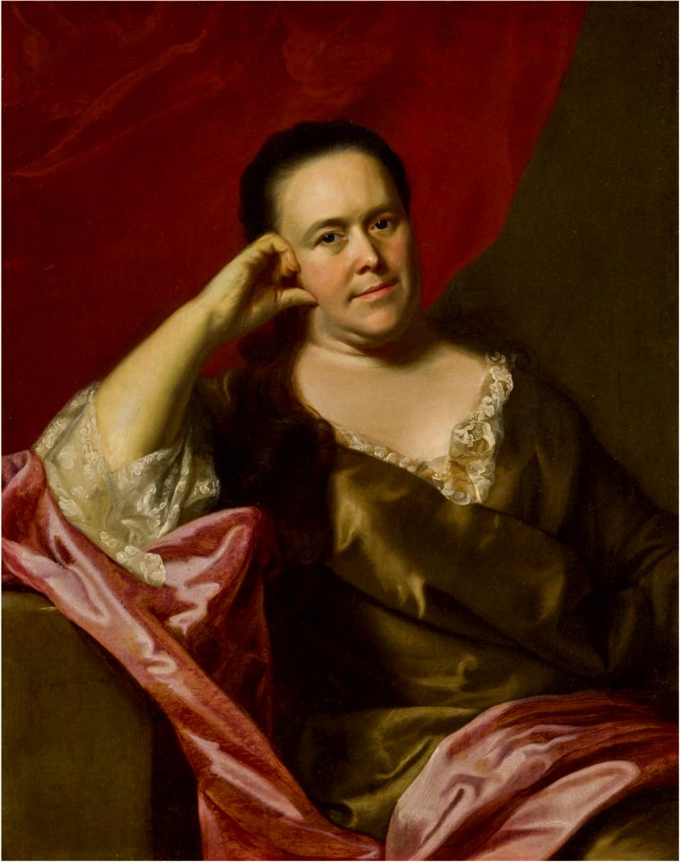 Mrs. John Scollay (Mercy Greenleaf) by John Singleton Copley
