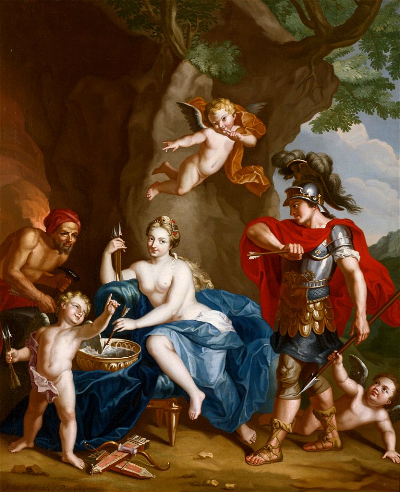 Mars, Venus and Vulcan, by John Singleton Copley