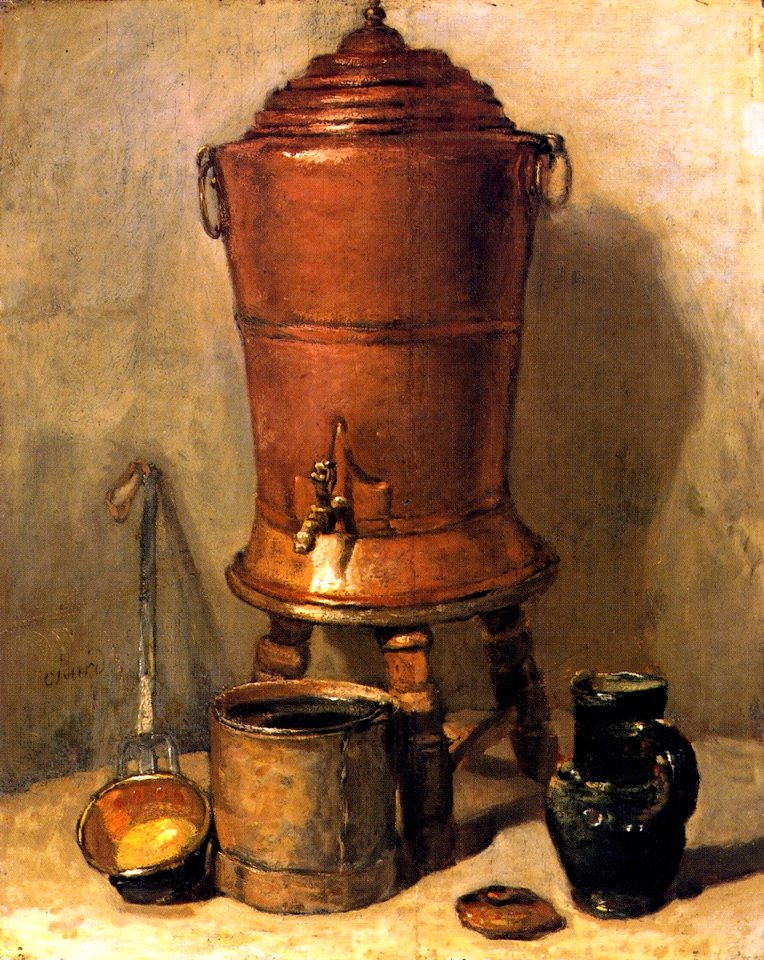 Copper cistern
