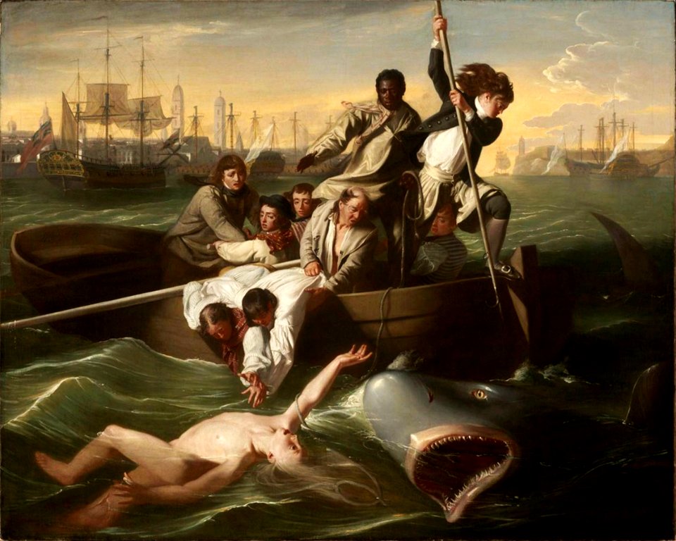 J S Copley - Watson and the Shark (Boston)