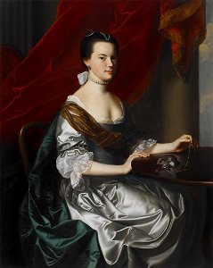 Portrait of Mrs. Theodore Atkinson Jr. (Frances Deering Wentworth)