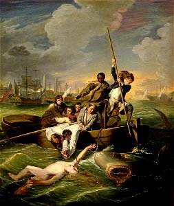 John Singleton Copley - Watson and the Shark (Detroit)