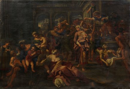 Copy after Annibale Carracci (Bologna 1560-Rome 1609) - The Charity of St Roch - RCIN 402526 - Royal Collection
