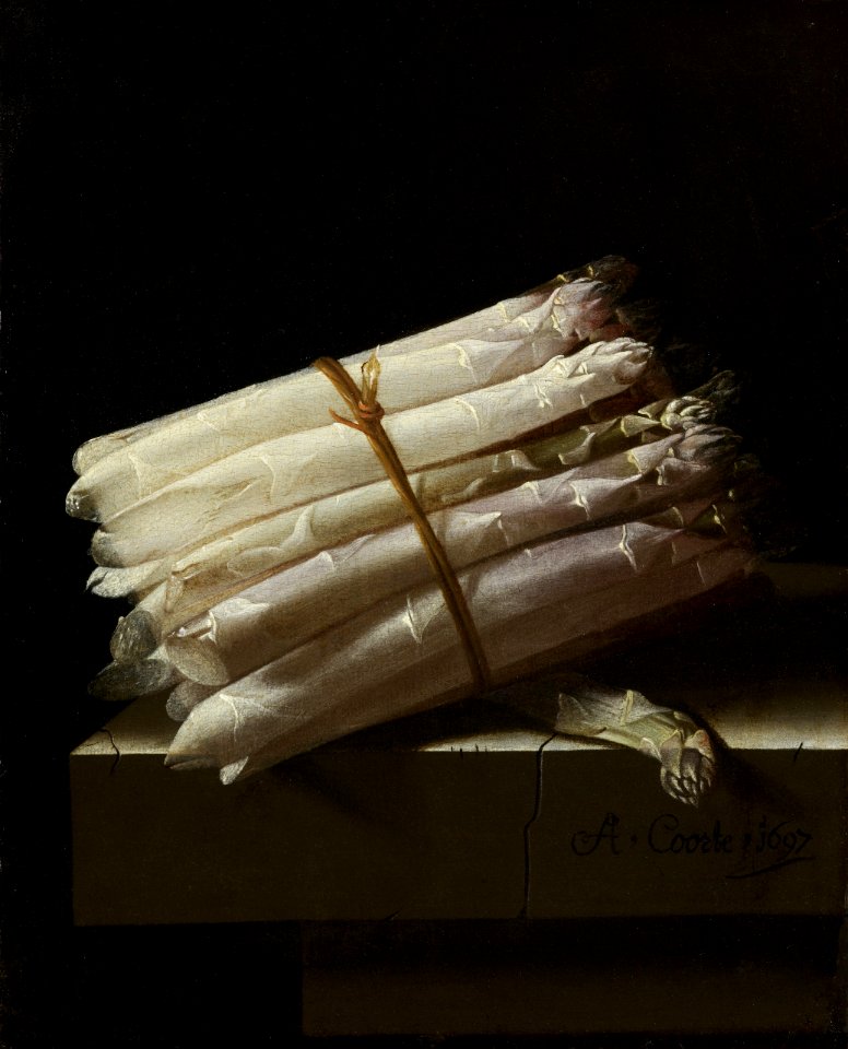 Adriaen Coorte - Still Life with Asparagus