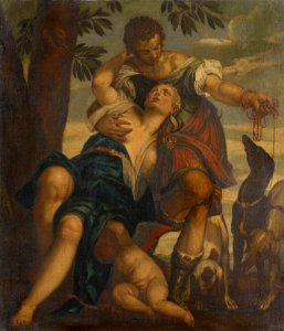 Copy after^ Paolo Veronese (1528-88) - Venus and Adonis - RCIN 403238 - Royal Collection