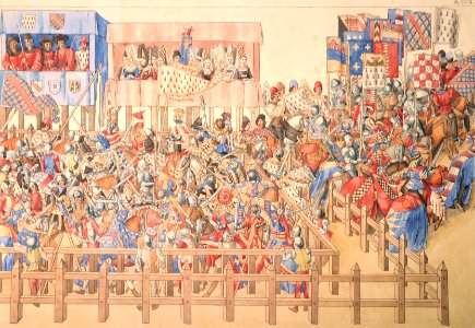 Copie d’après le Livre des Tournois de René d’Anjou-Etienne Rey-MBA Lyon 2014