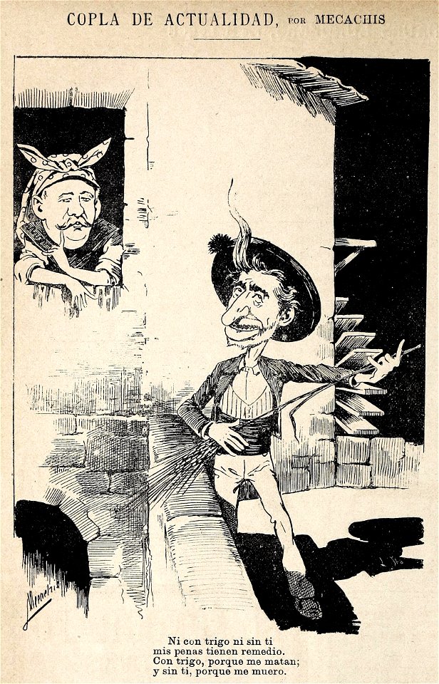 Copla de actualidad, por Mecachis