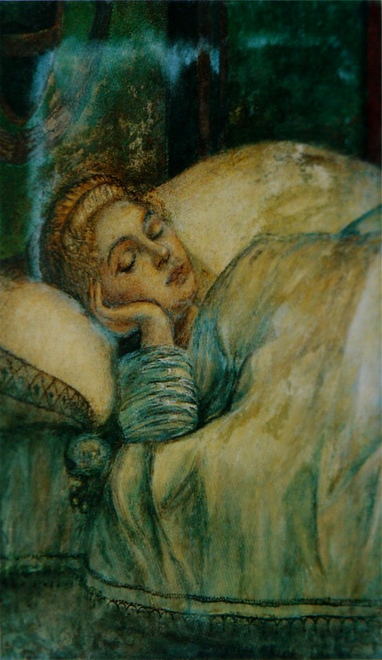 Copy of the Head of St Ursula from Carpaccio