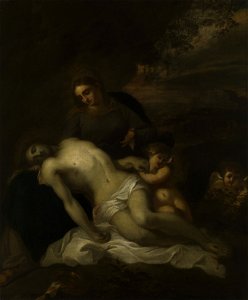 Copy after Annibale Carracci (Bologna 1560-Rome 1609) - The Pietà - RCIN 402896 - Royal Collection