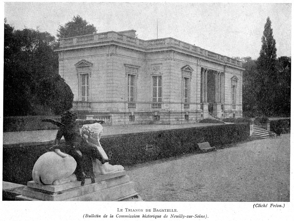 Corbel015 Le Trianon de Bagatelle (Bulletin de la Commission historique de Neuilly-sur-Seine)