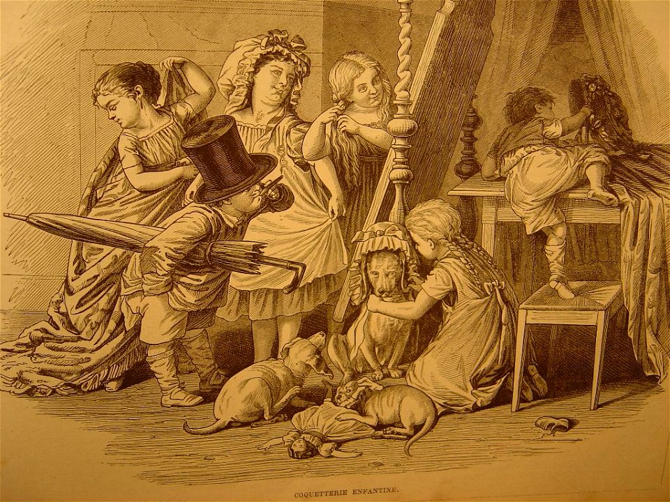 Coquetterie enfantine