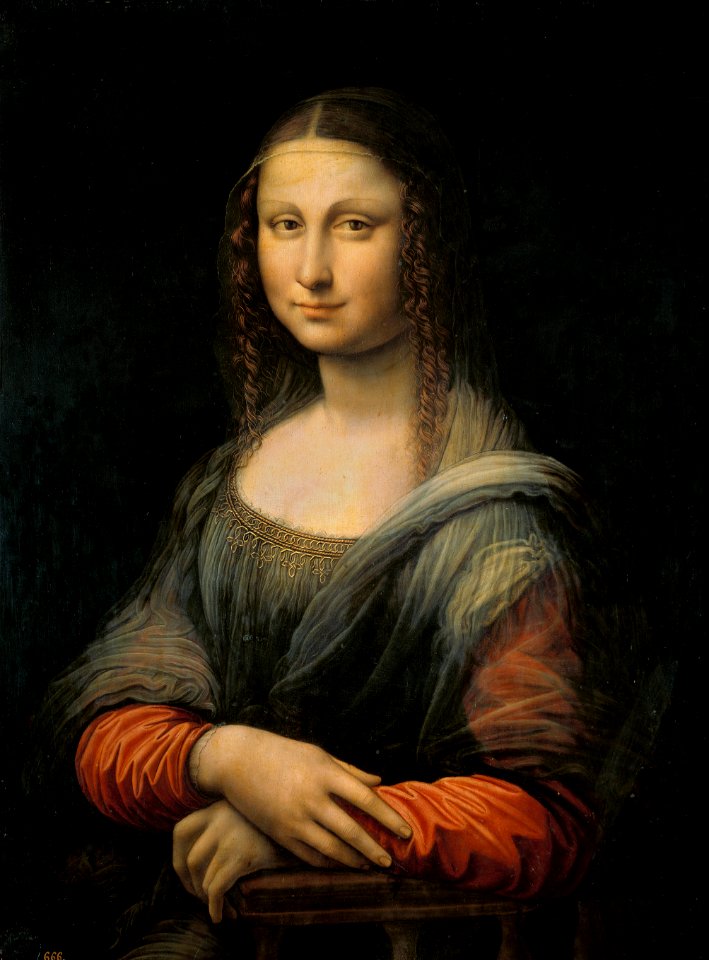 Copy of La Gioconda - Leonardo da Vinci's apprentice