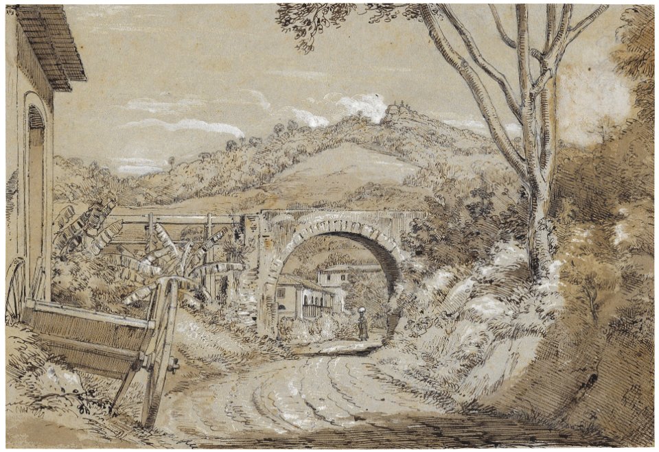 Corcovado from Catombi, da Coleção Brasiliana Iconográfica