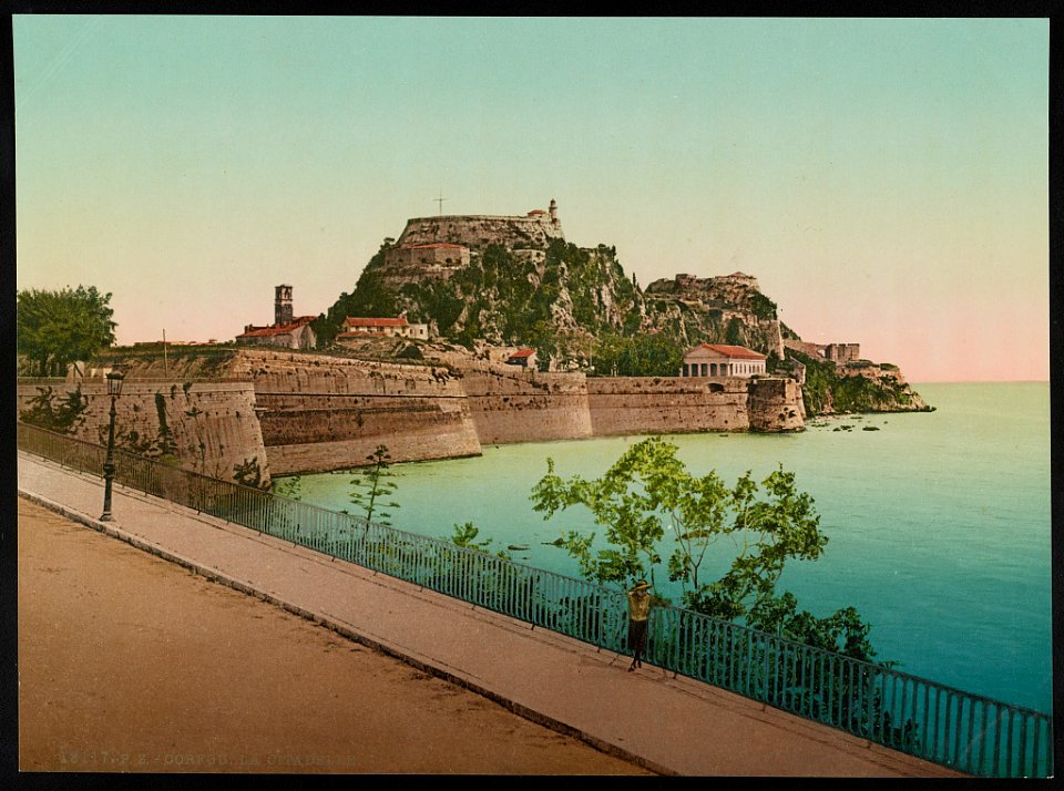Corfoù. La Citadelle LCCN2017658115