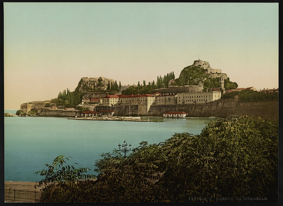 Corfoù. La Citadelle LCCN2017658114