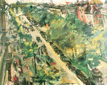 1922 Lovis Corinth Unter den Linden