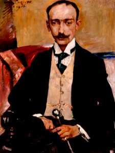 Lovis Corinth - Porträt Dr. Karl Schwarz (1916)