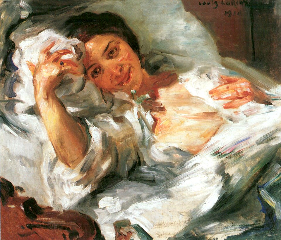 Corinth, Lovis - Morgensonne - 1910