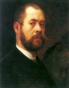 Lovis Corinth Selbstporträt 1887