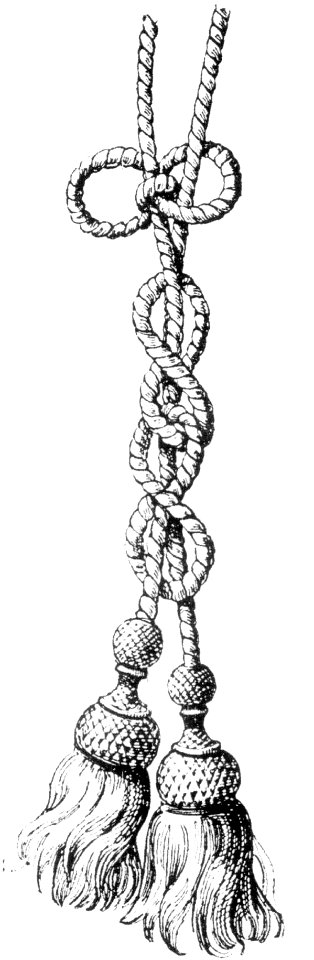 Cordon d'aube tressé