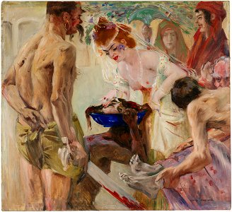 Lovis Corinth - Salomé (1. Fassung, 1899, Busch-Reisinger Museum)