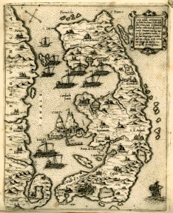 Corfu insula - Camocio Giovanni Francesco - 1574