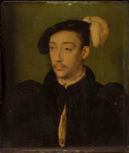 Corneille de Lyon (after) - Portrait of the Dauphin Francis, Son of Francis I - PMA