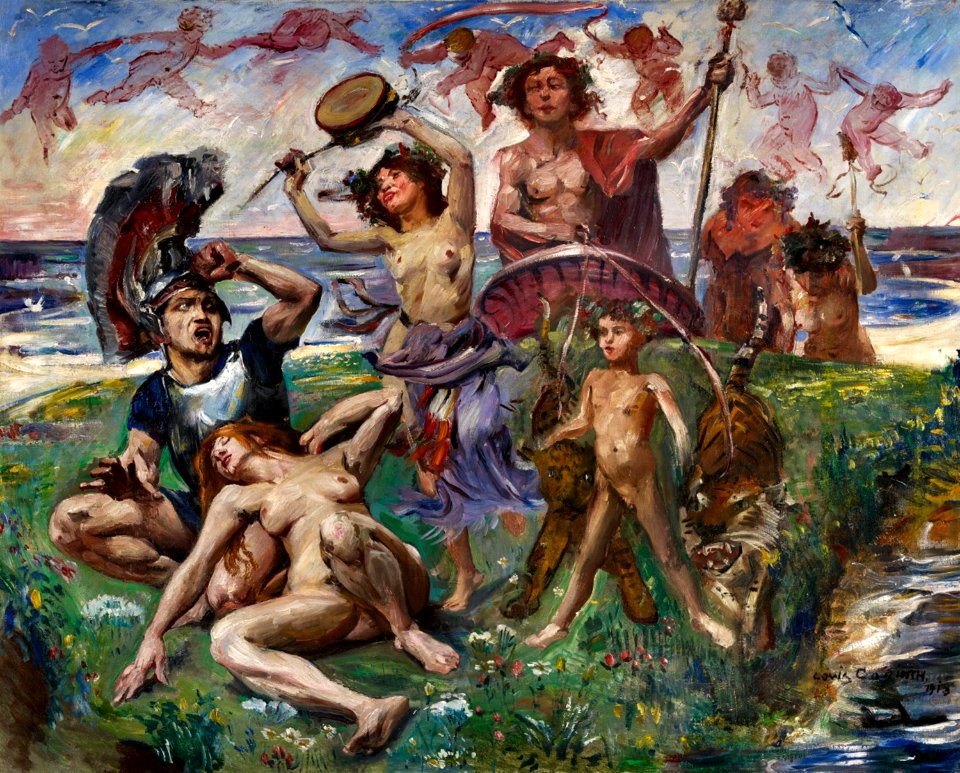 Lovis Corinth Ariadne auf Naxos 1913