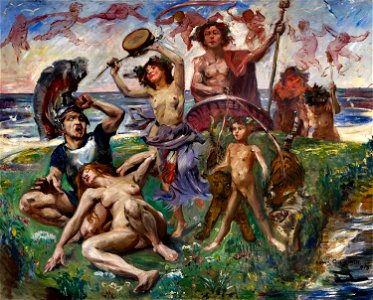 Lovis Corinth Ariadne auf Naxos 1913
